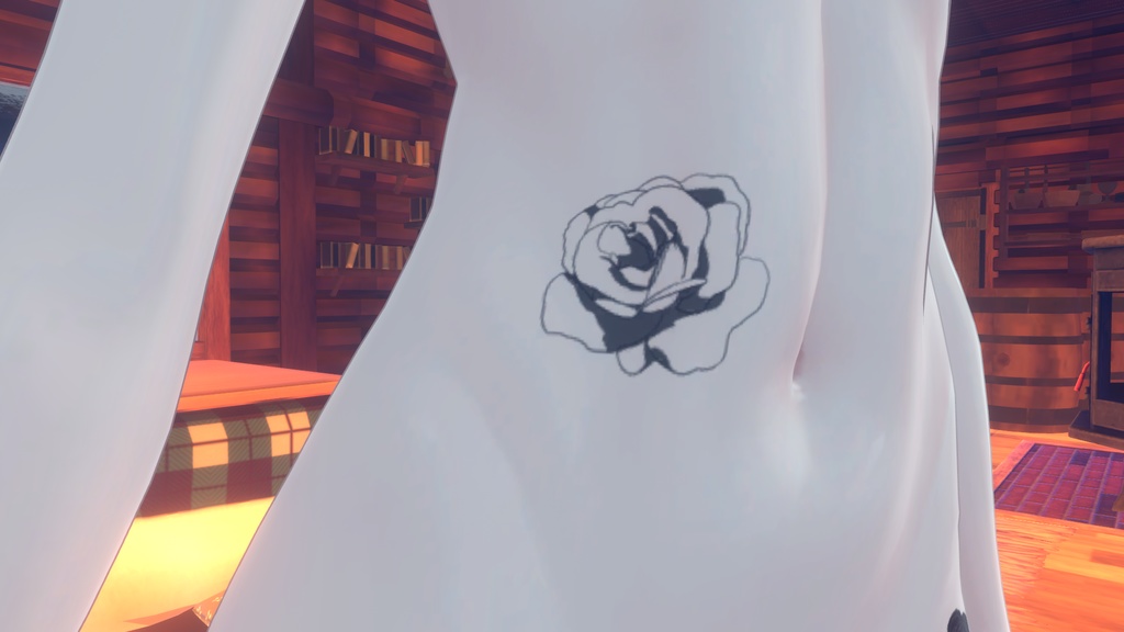 【VRC】薔薇デカール