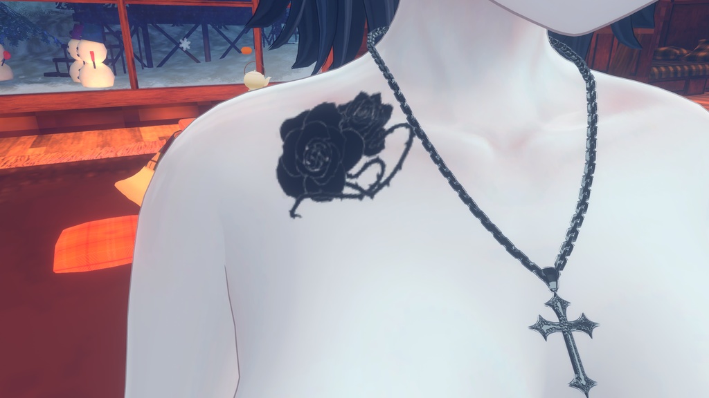 【VRC】薔薇デカール