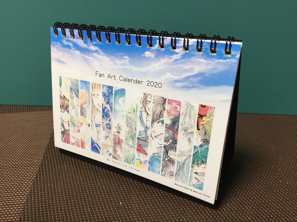 2020年 卓上カレンダー(追加分