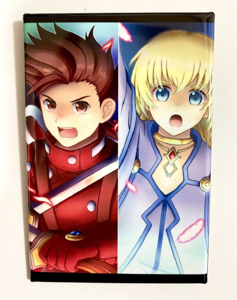 長方形缶バッジ【あんしんBOOTHパック配送】