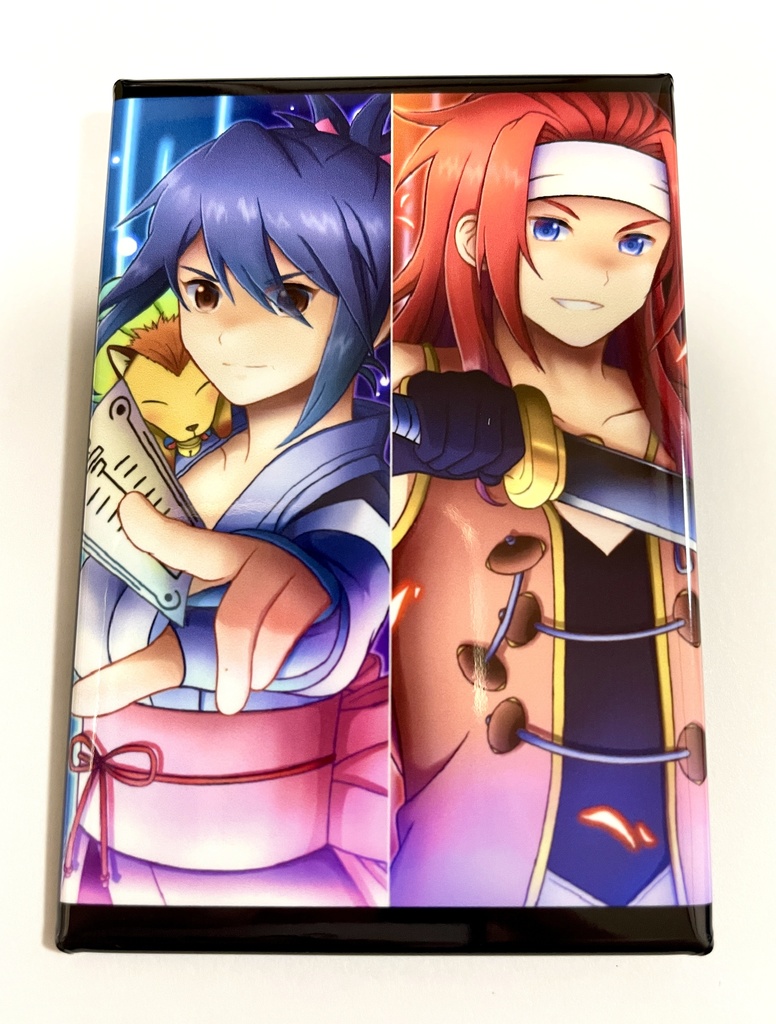 長方形缶バッジ【あんしんBOOTHパック配送】