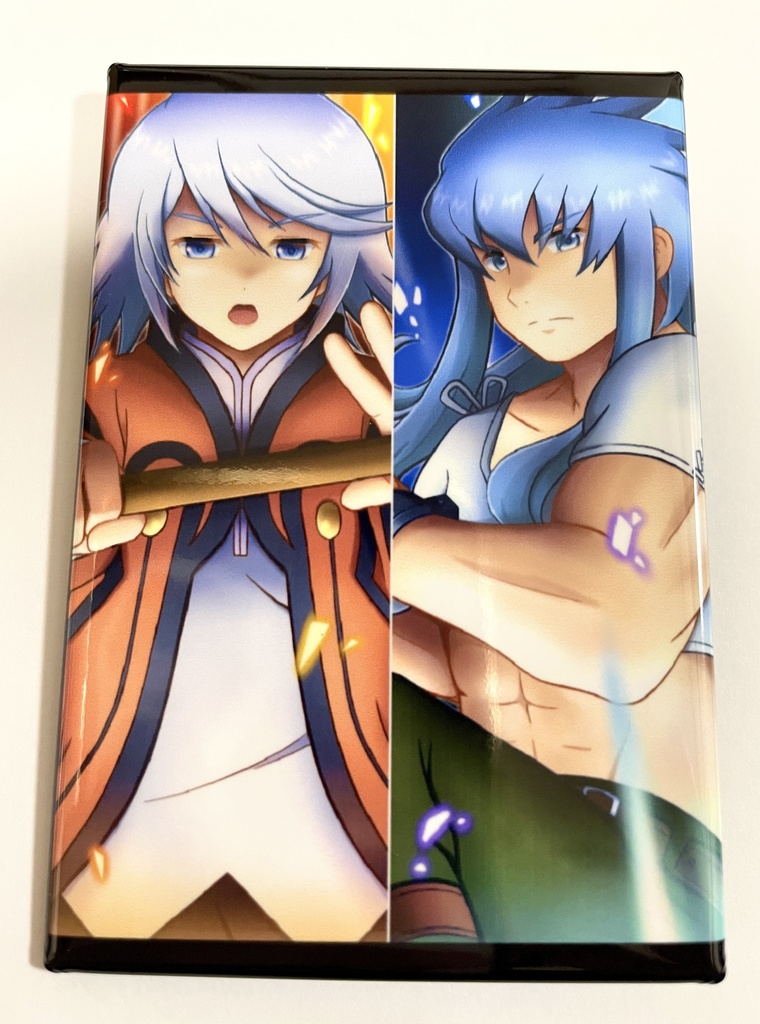 長方形缶バッジ【あんしんBOOTHパック配送】