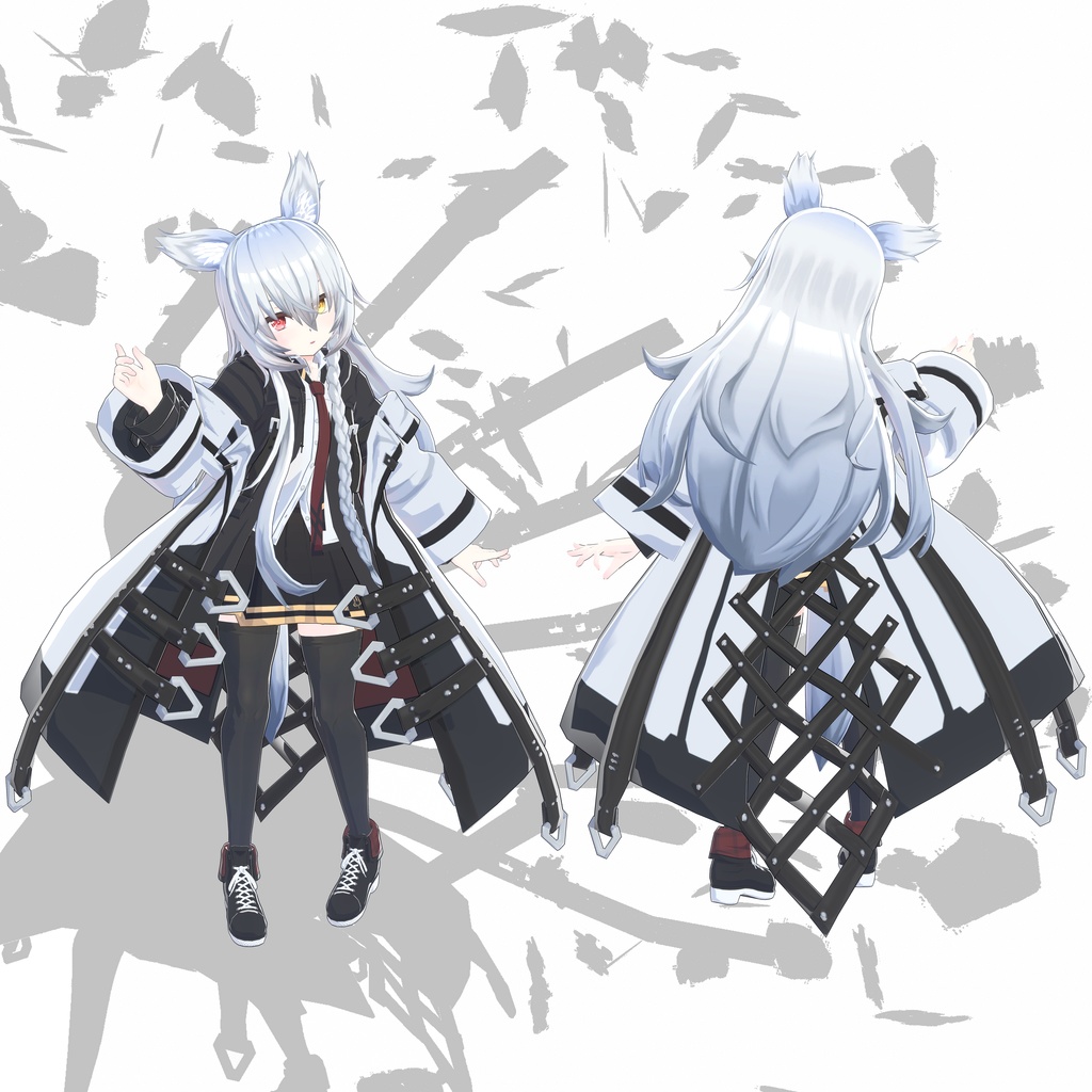 【オリジナル3Dモデル】Blanca;Redo