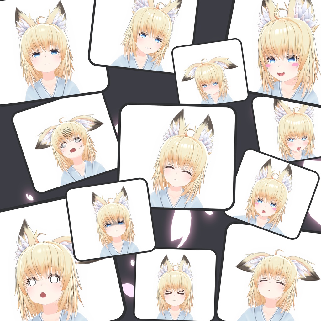 【オリジナル3Dモデル】ハル - Haru -