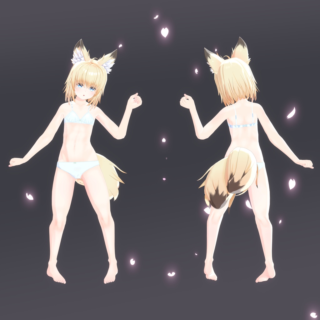 【オリジナル3Dモデル】ハル - Haru -