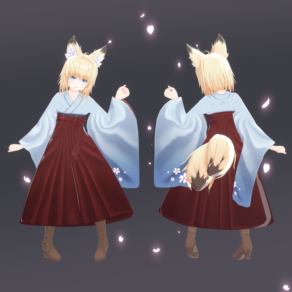 【オリジナル3Dモデル】ハル - Haru -