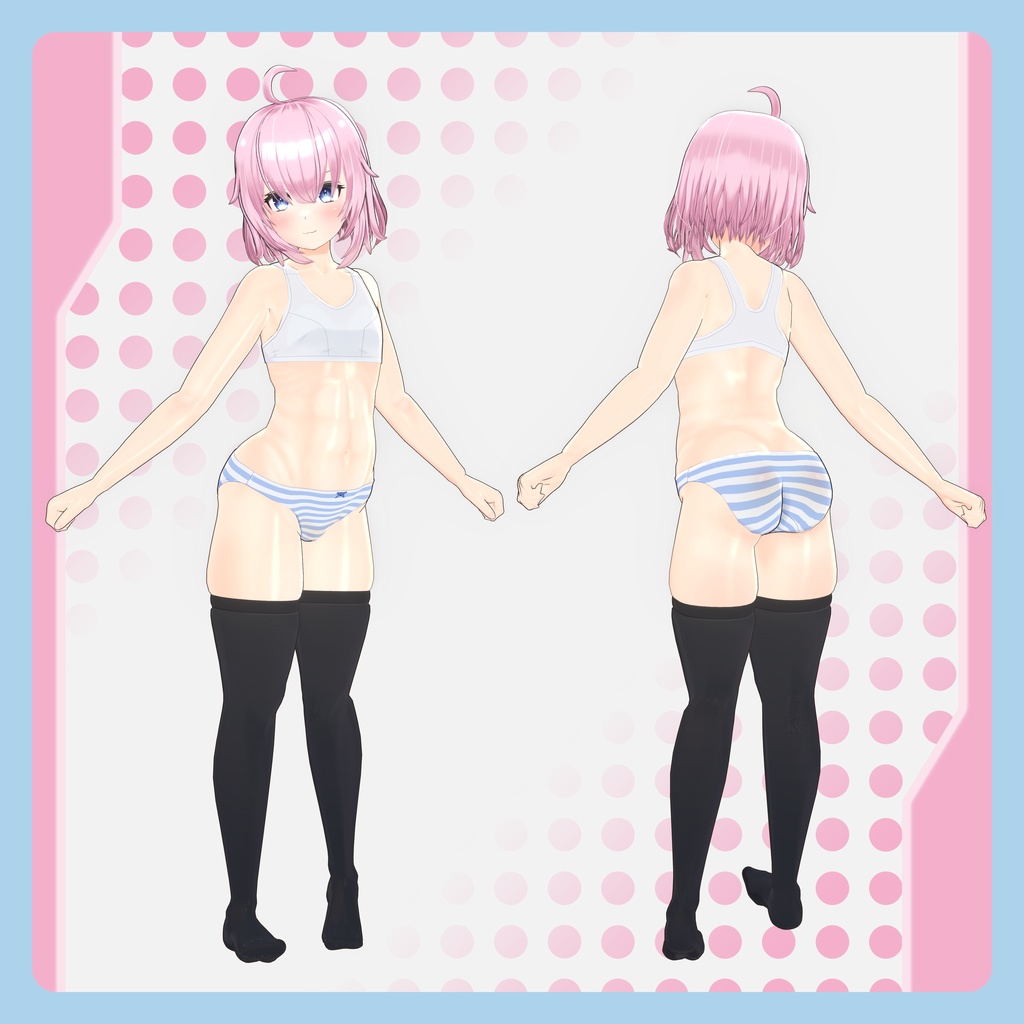 【オリジナル3Dモデル】アイネ - Aine -