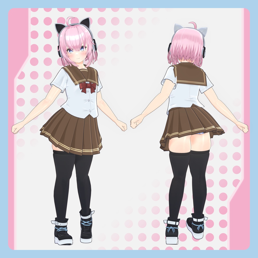 【オリジナル3Dモデル】アイネ - Aine -