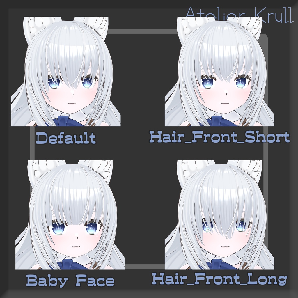 【オリジナル3Dモデル】ニーナ-Nina-