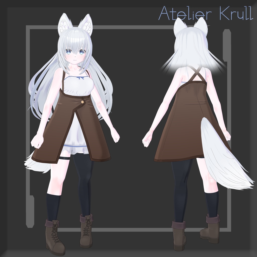 【オリジナル3Dモデル】ニーナ-Nina-