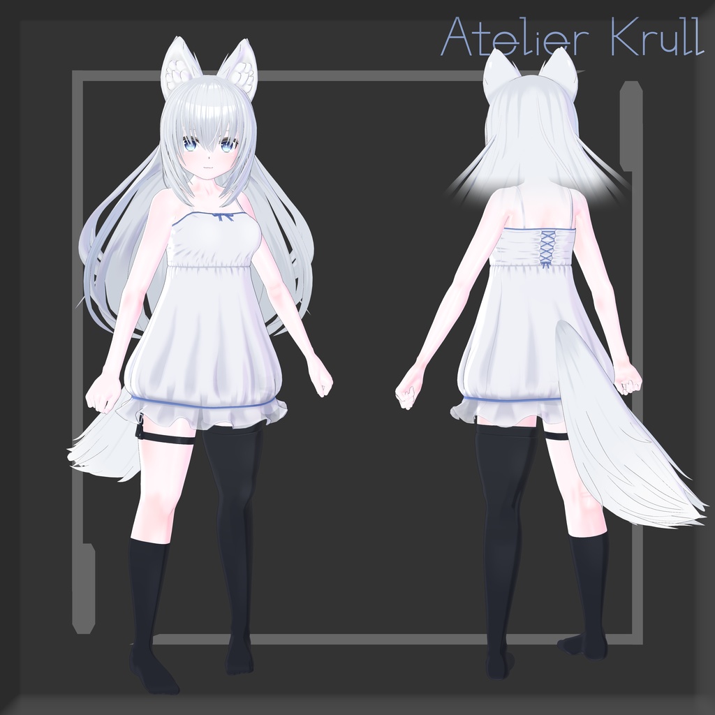 【オリジナル3Dモデル】ニーナ-Nina-