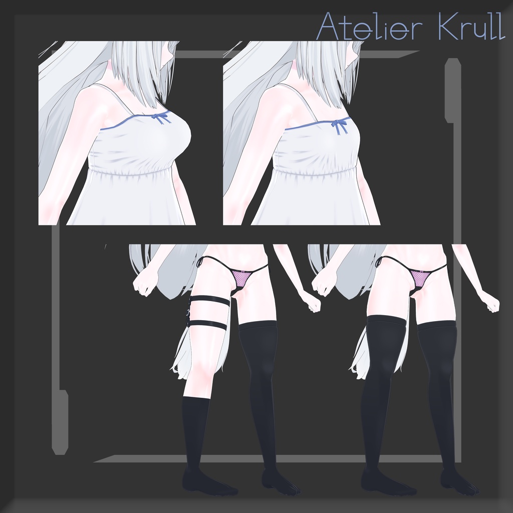 【オリジナル3Dモデル】ニーナ-Nina-