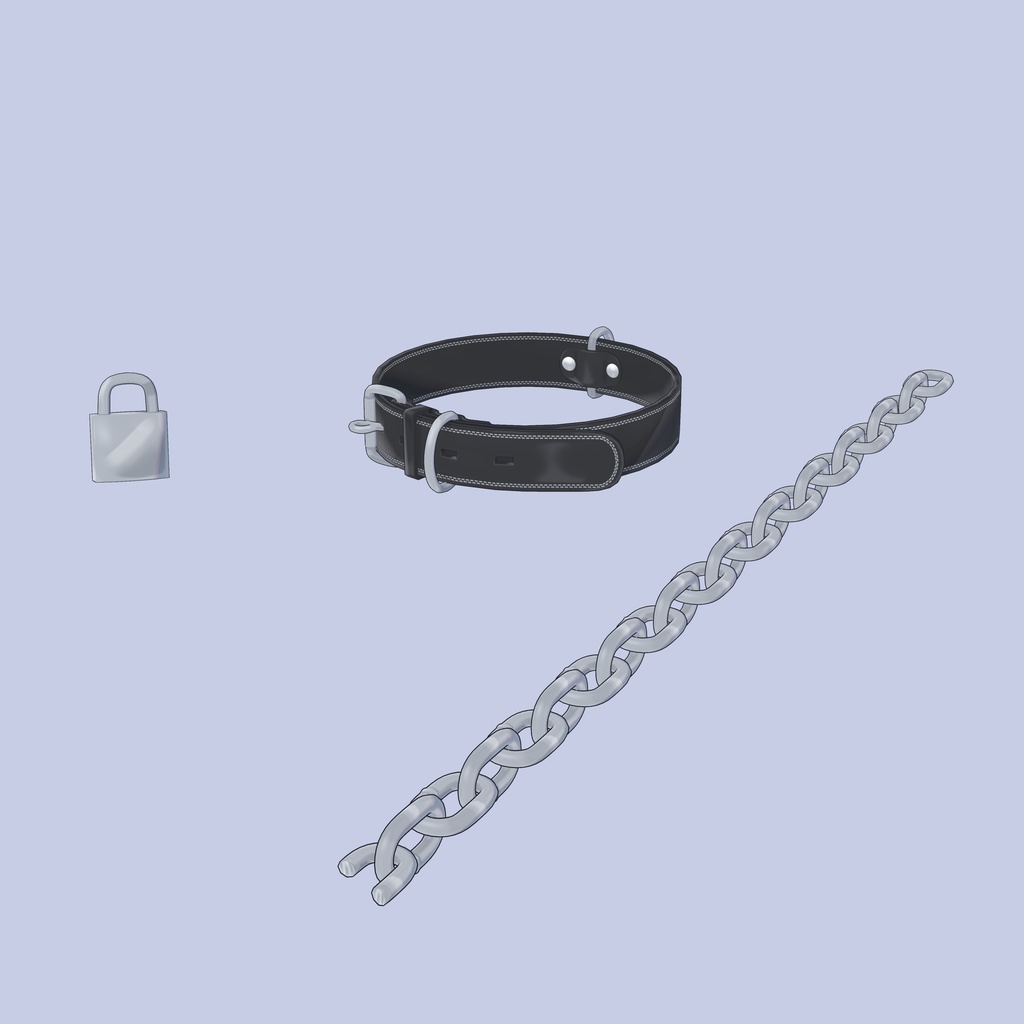 首輪(人間用)【アバター向けアクセサリー】