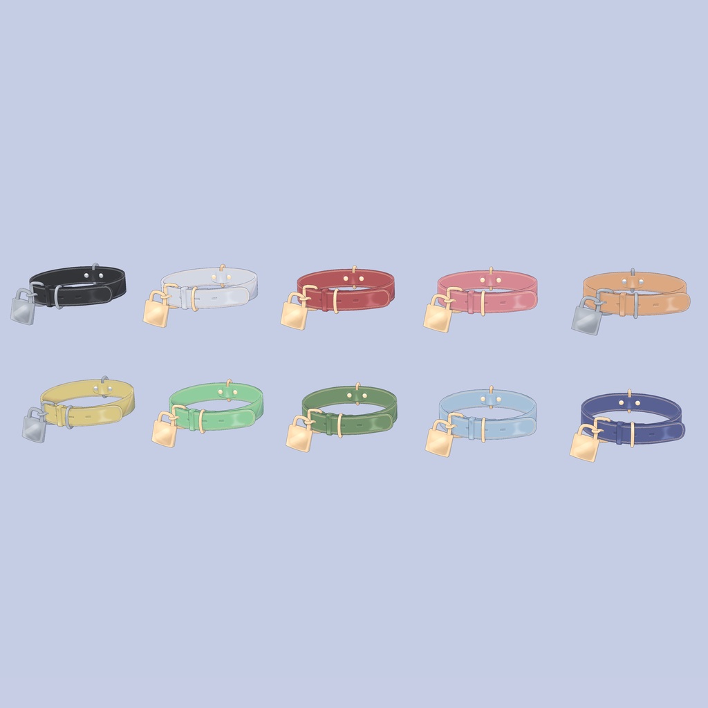 首輪(人間用)【アバター向けアクセサリー】