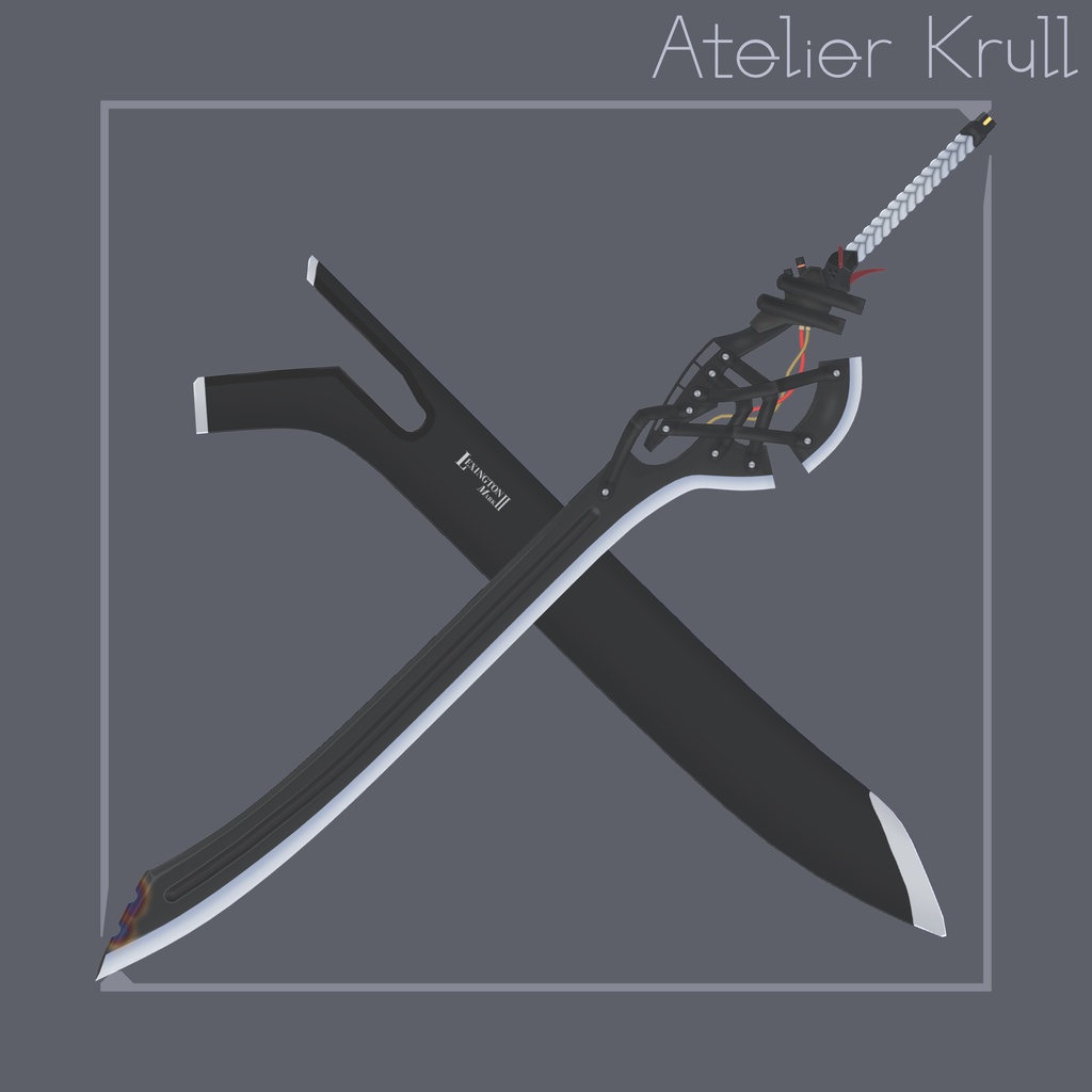 【オリジナル3Dモデル】Kuzunoha_Aftermath