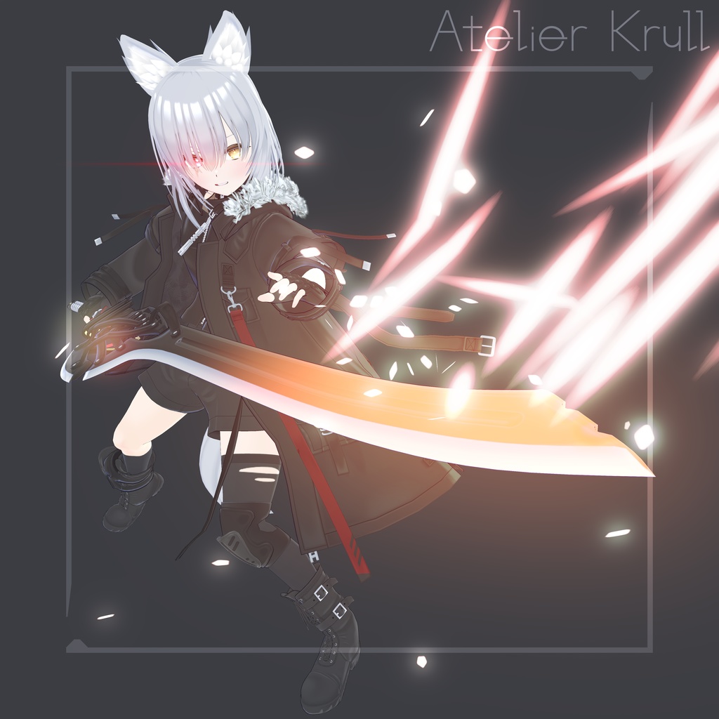 【オリジナル3Dモデル】Kuzunoha_Aftermath