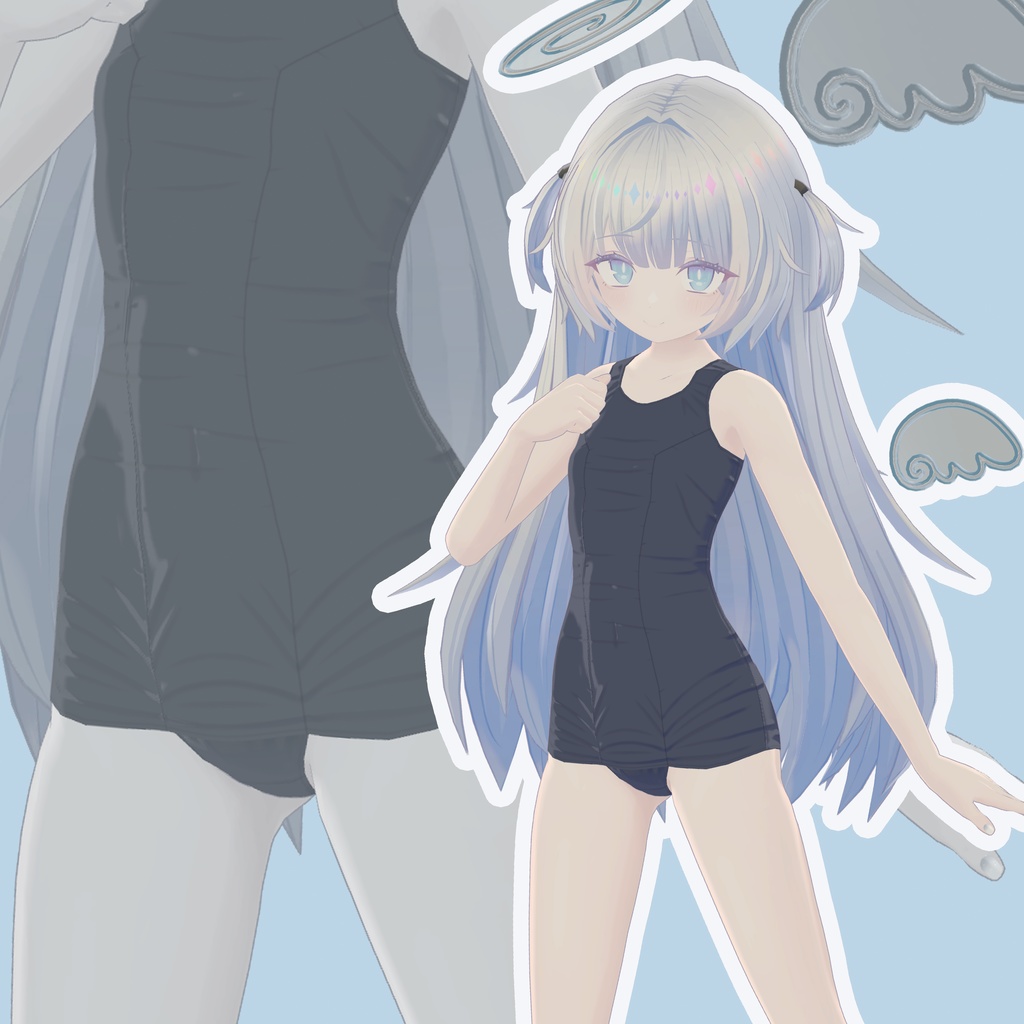 あのめあちゃん専用 旧型スクール水着