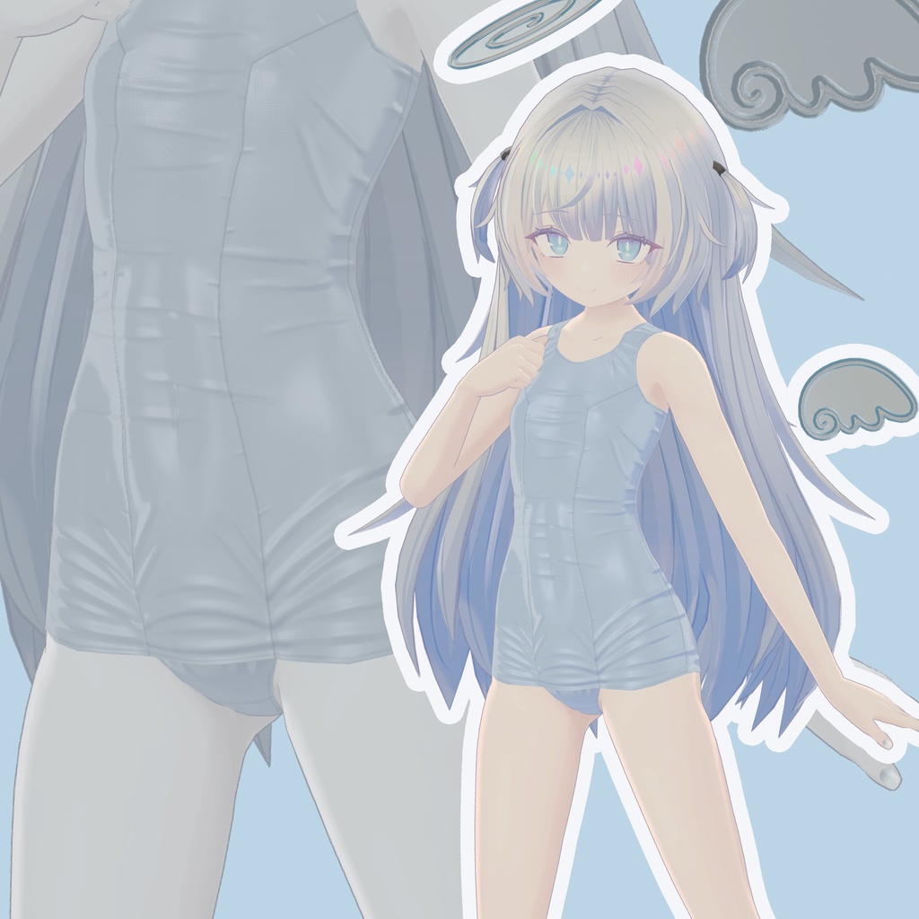 あのめあちゃん専用 旧型スクール水着