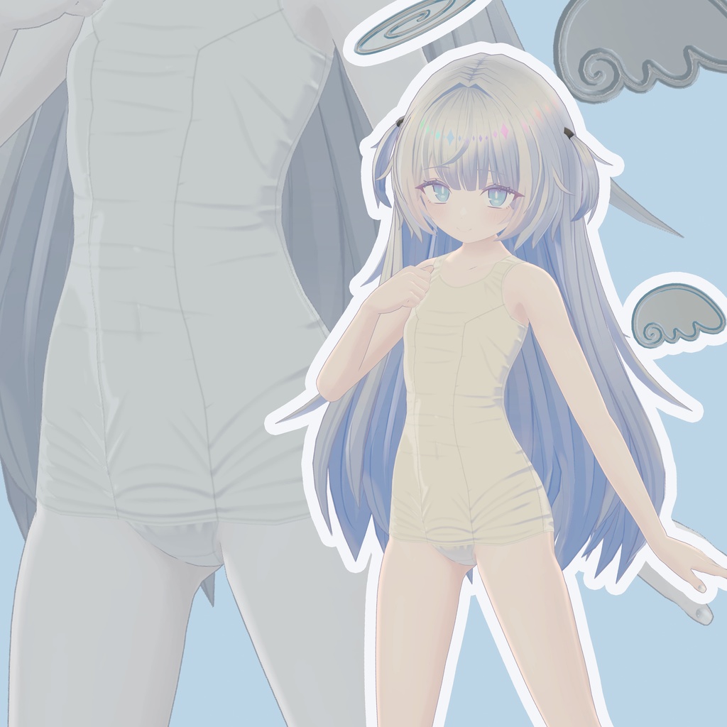 あのめあちゃん専用 旧型スクール水着