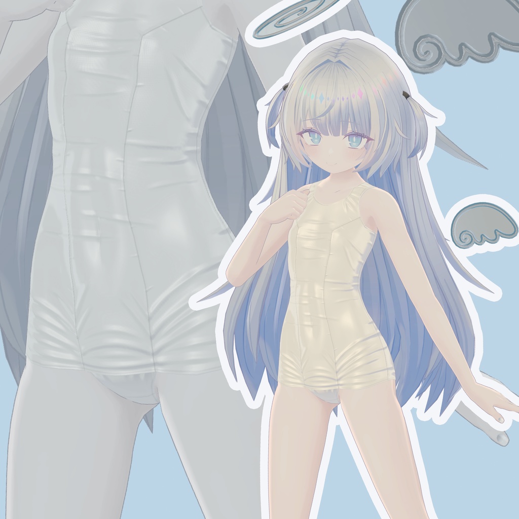 あのめあちゃん専用 旧型スクール水着