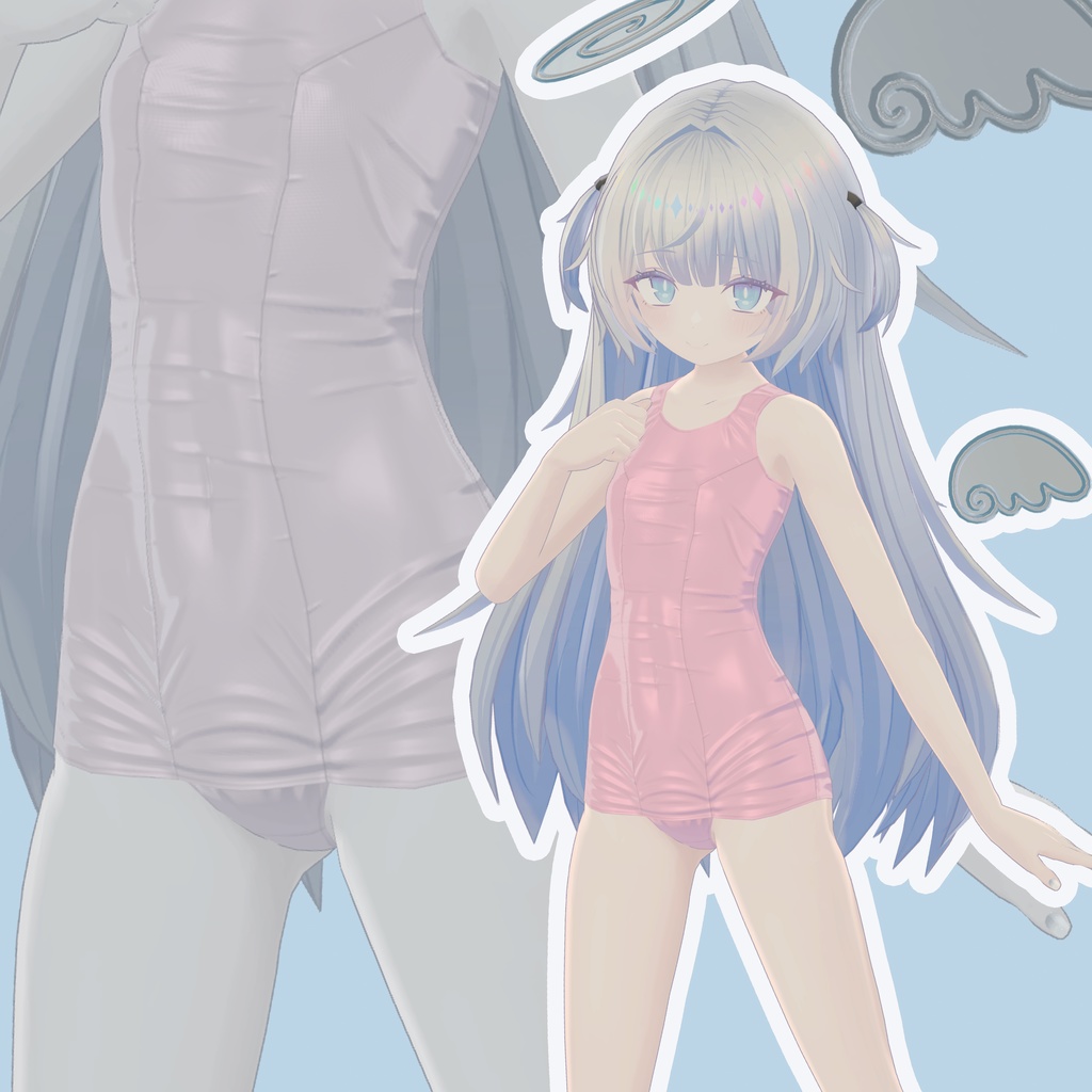 あのめあちゃん専用 旧型スクール水着