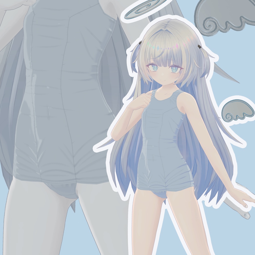 あのめあちゃん専用 旧型スクール水着