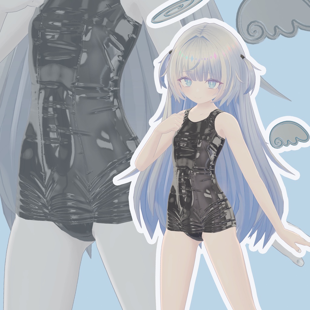 あのめあちゃん専用 旧型スクール水着