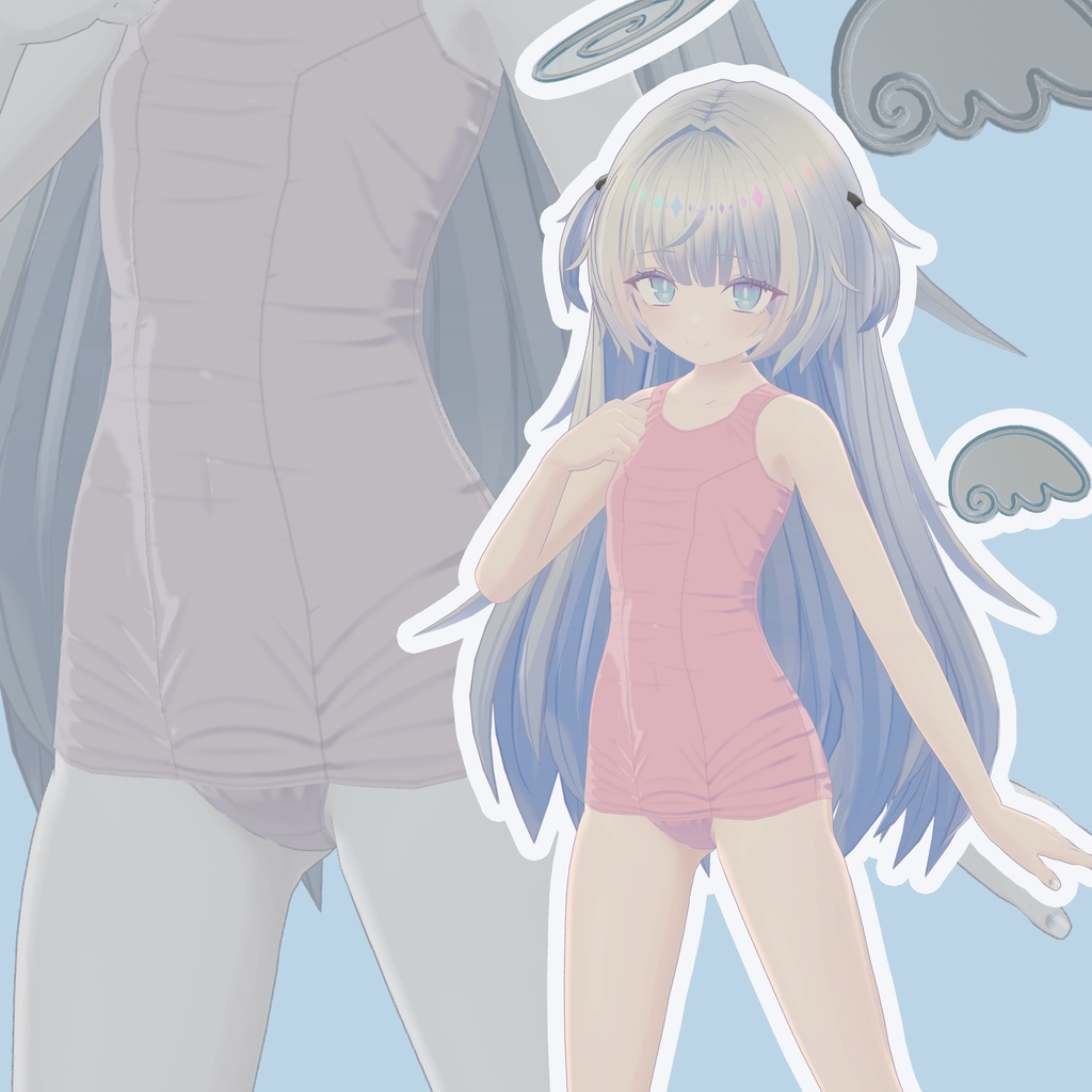 あのめあちゃん専用 旧型スクール水着