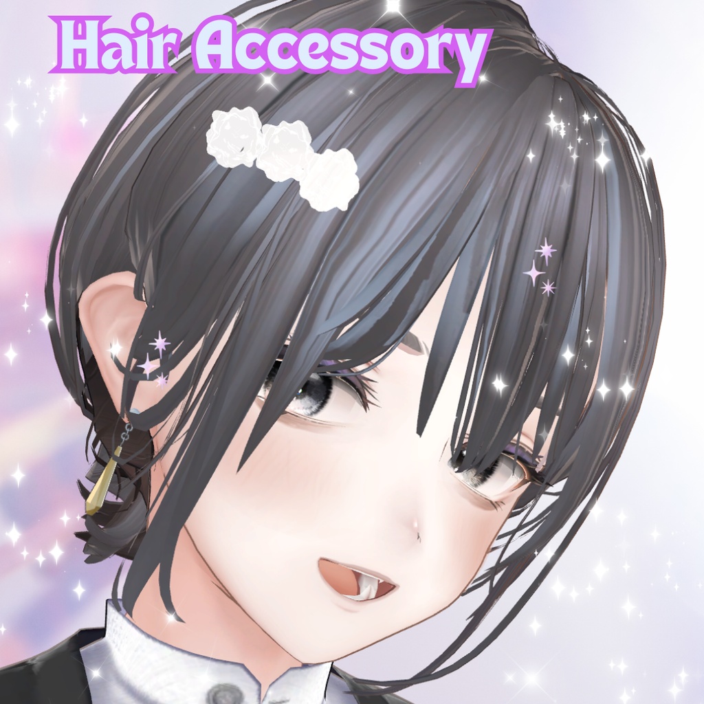 【無料配布】キラキラ✨こんぺいとう【VRChat想定3Dモデル】