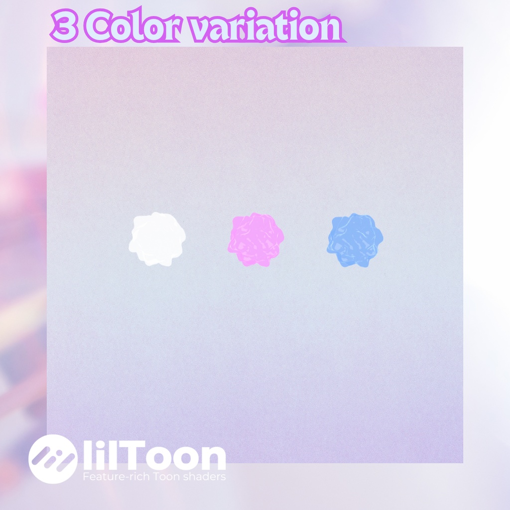 【無料配布】キラキラ✨こんぺいとう【VRChat想定3Dモデル】