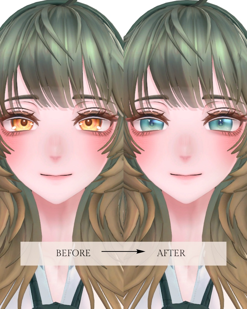 【2アバター対応】Lume Optic 導入プレハブ:Eyetexture - Earth Iris