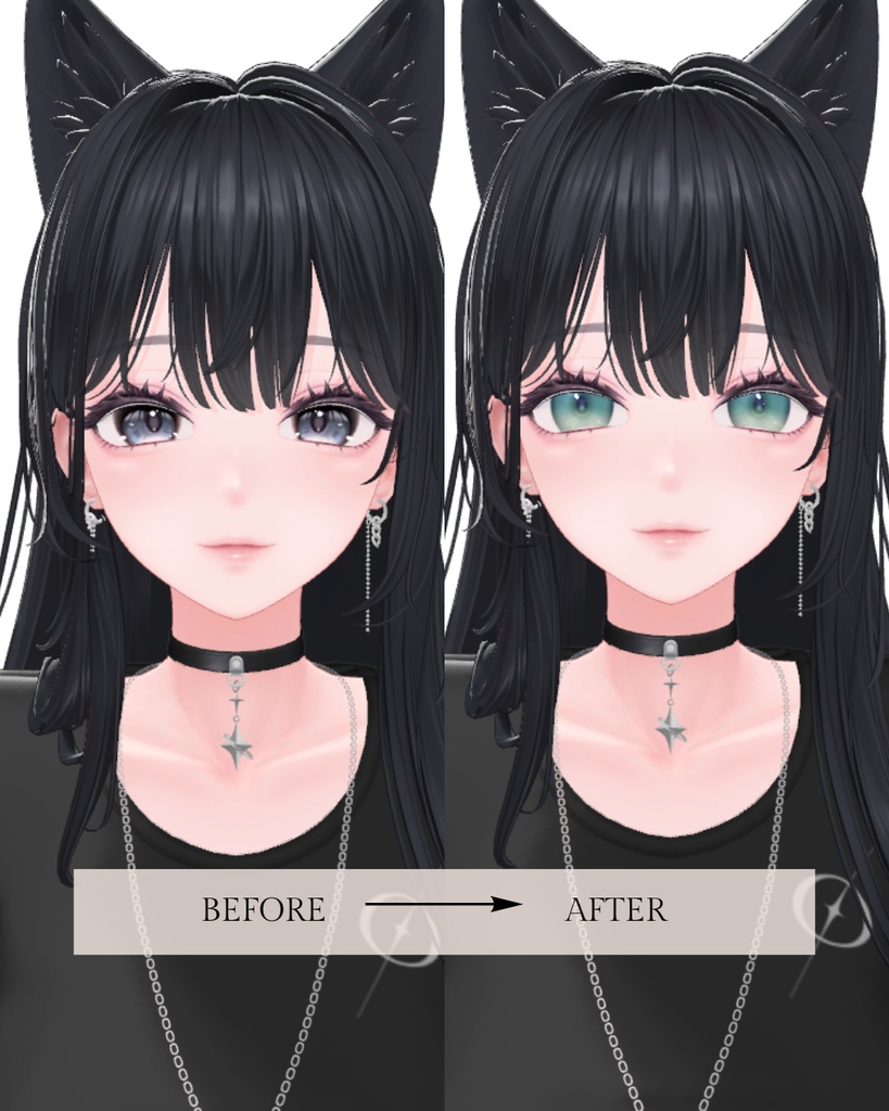 【2アバター対応】Lume Optic 導入プレハブ:Eyetexture - Earth Iris