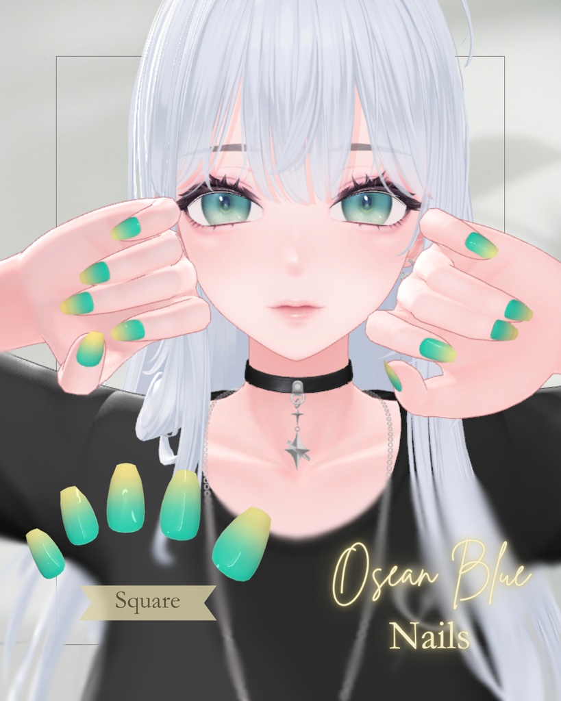 【海咲専用】Earth Iris Nails ~瞳に宿る色彩を、指先にも~