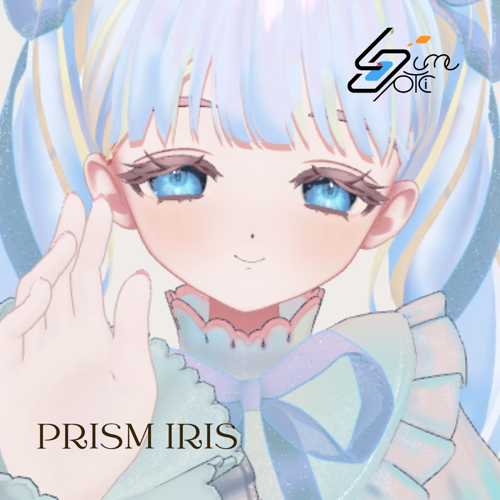 【2アバター対応】Lume Optic 導入プレハブ:Eyetexture -Prism Iris