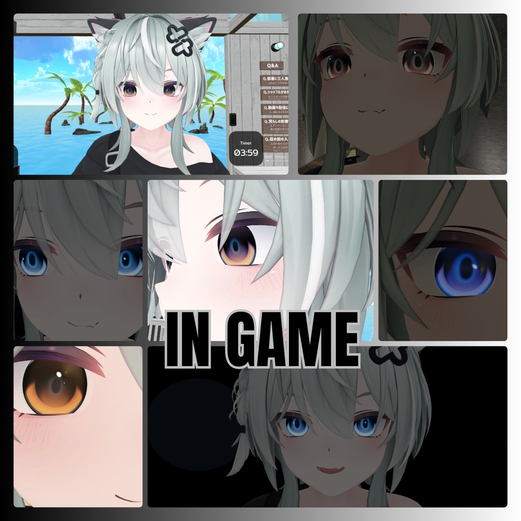 【Kirisame✨対応】Lume Optic 導入プレハブ:Eyetexture -Eclipse Iris