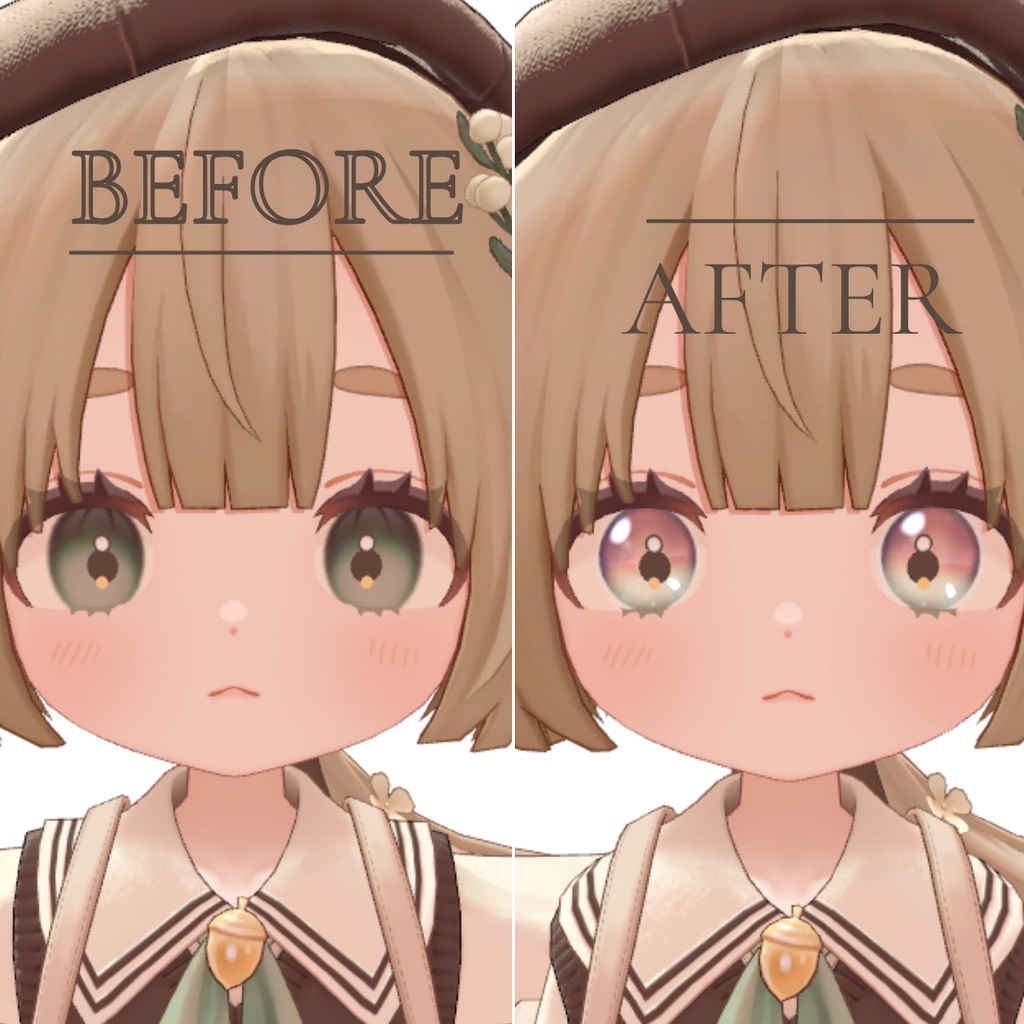【りこりす✨対応】Lume Optic 導入プレハブ:Eyetexture - Earth Iris