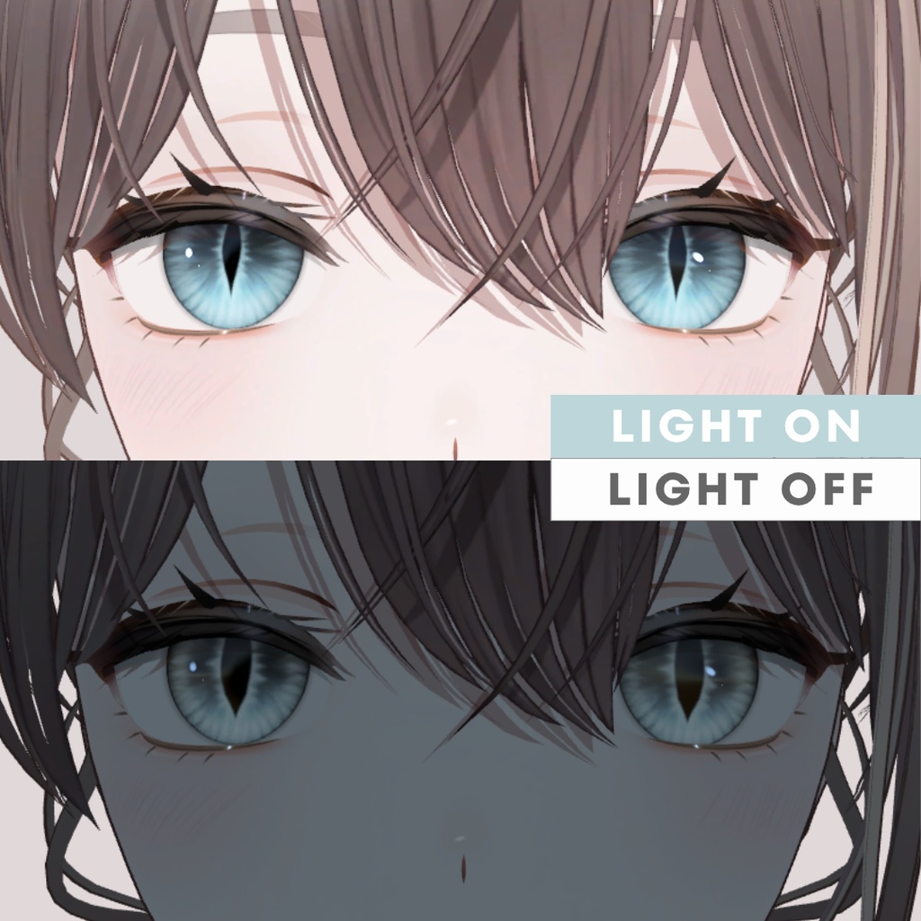 【Michella✨対応】Lume Optic 導入プレハブ:Eyetexture -Felis Iris & Makeup Texture