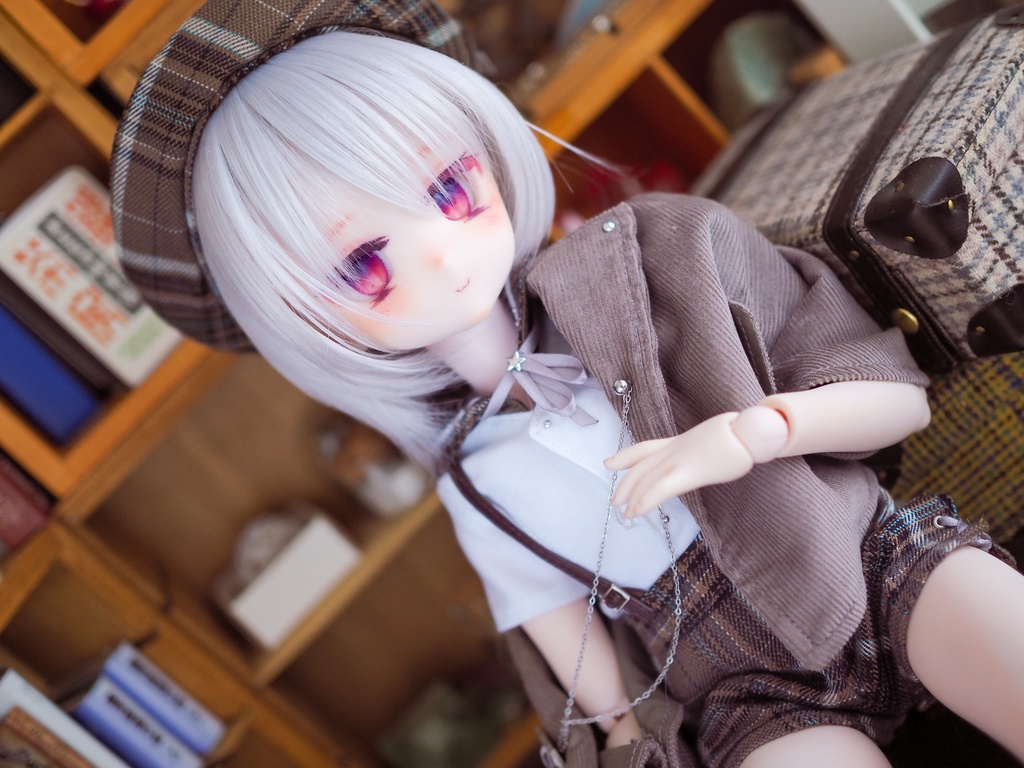 【DDH-27 SW】カスタムヘッド+碁石アイ【ソフビ盛・難有】