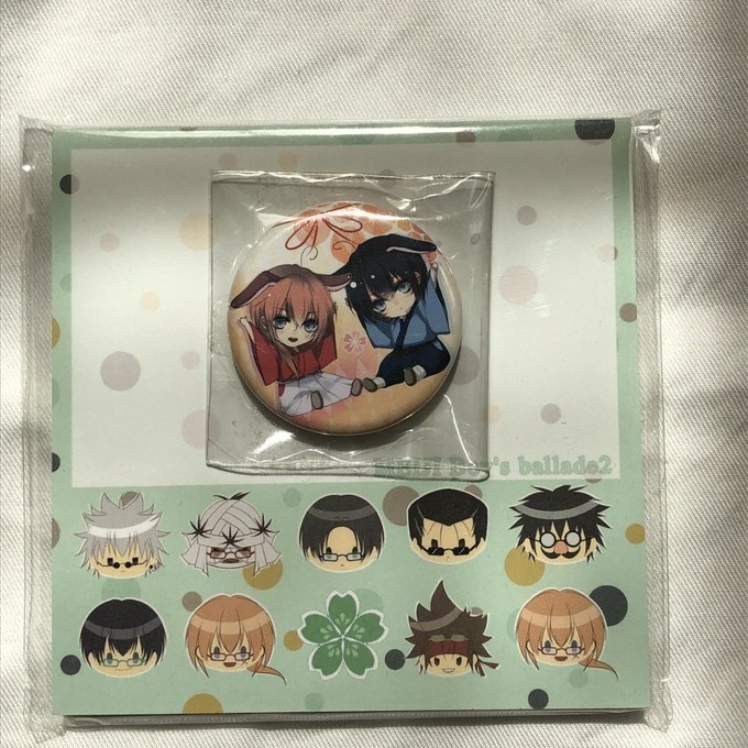 【限定(1)剣心＆宗次郎】マグネット・メモ・ICカードステッカーセット