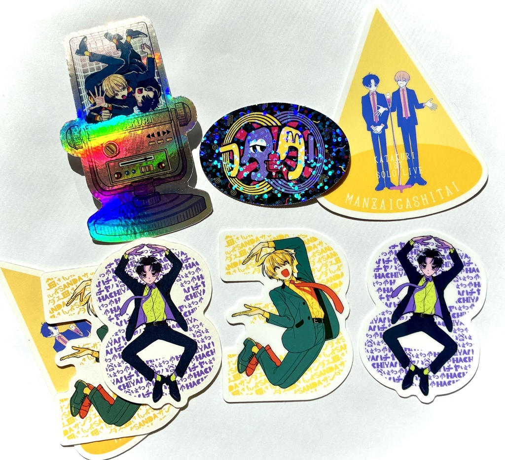 カタクリステッカー5種セット