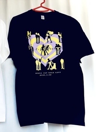 カタクリ単独ライブTシャツ黒