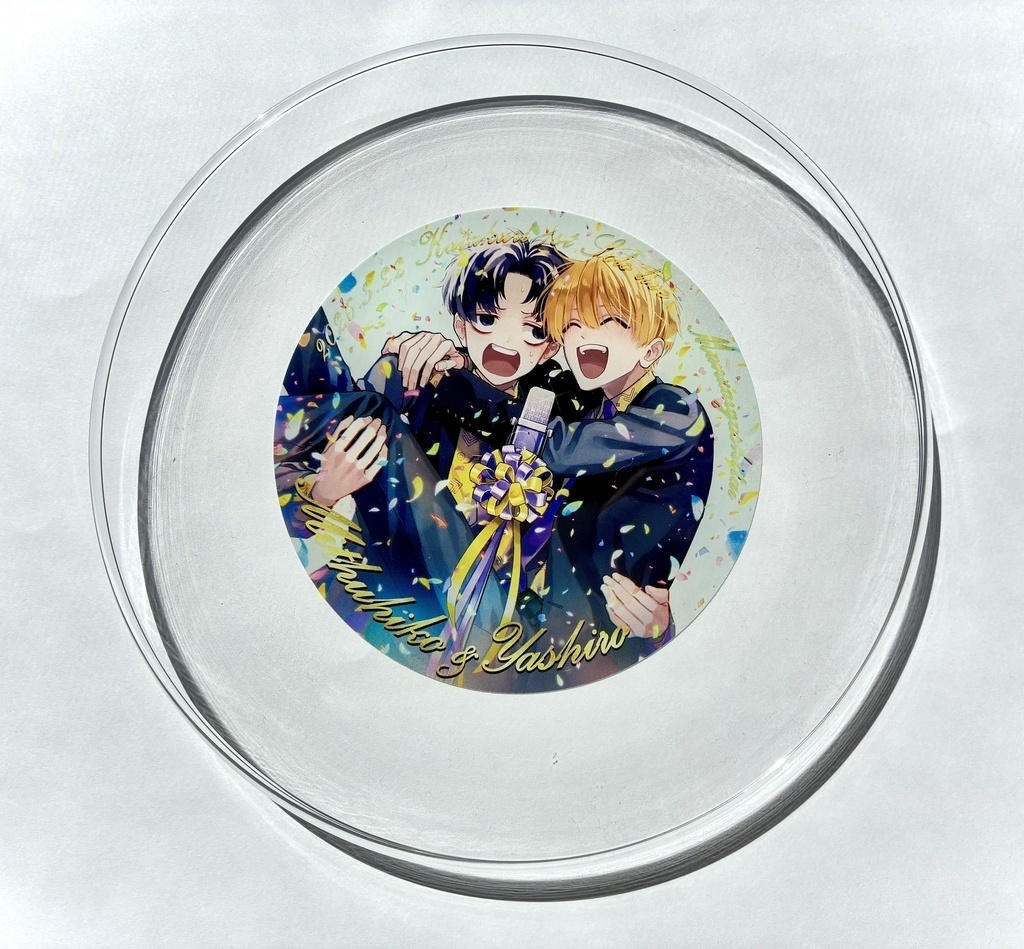 カタクリ写真皿