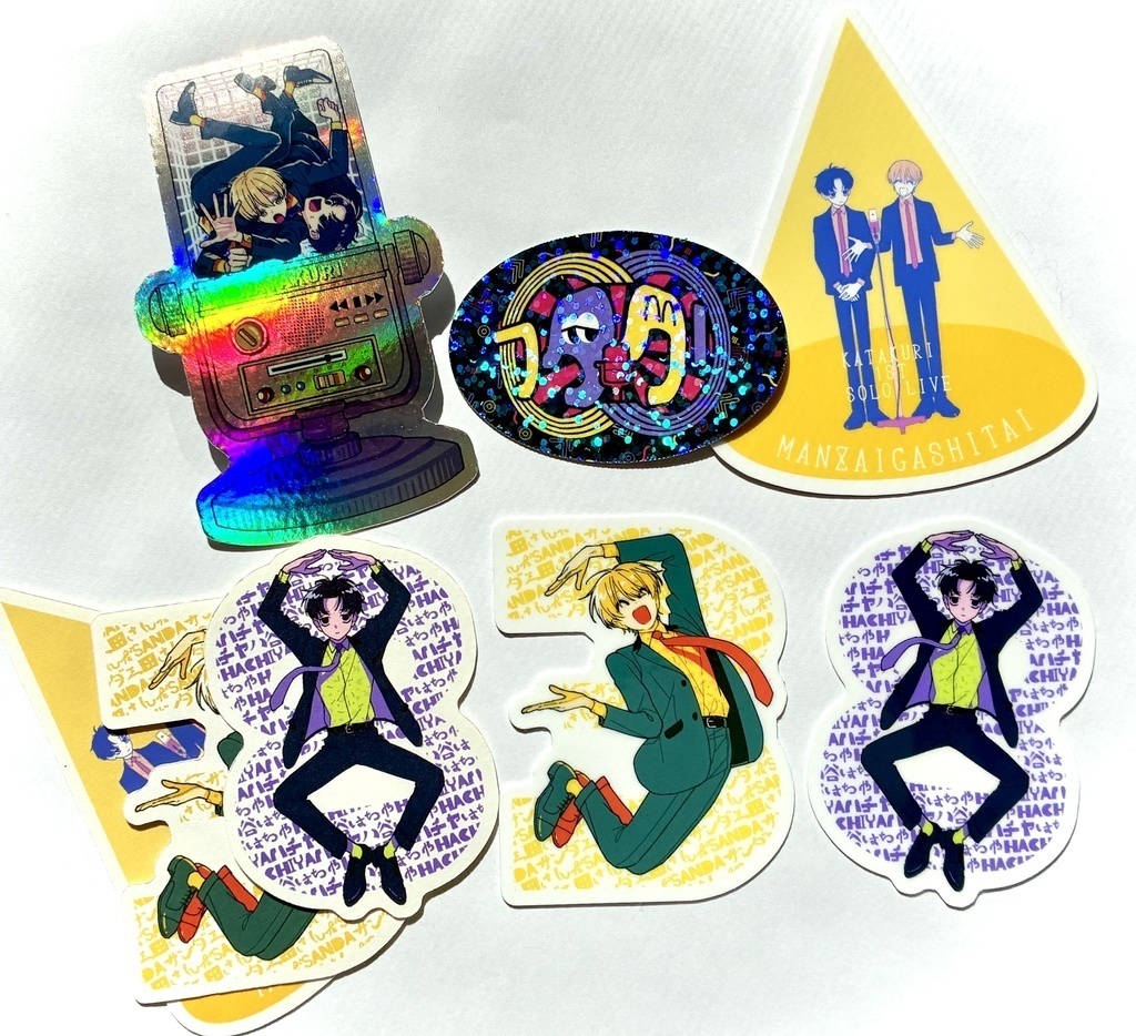 カタクリステッカー5種セット