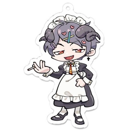 ベルフェゴールメイドSDアクキー２