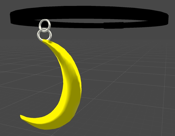 【YK's Atelier】三日月チョーカー