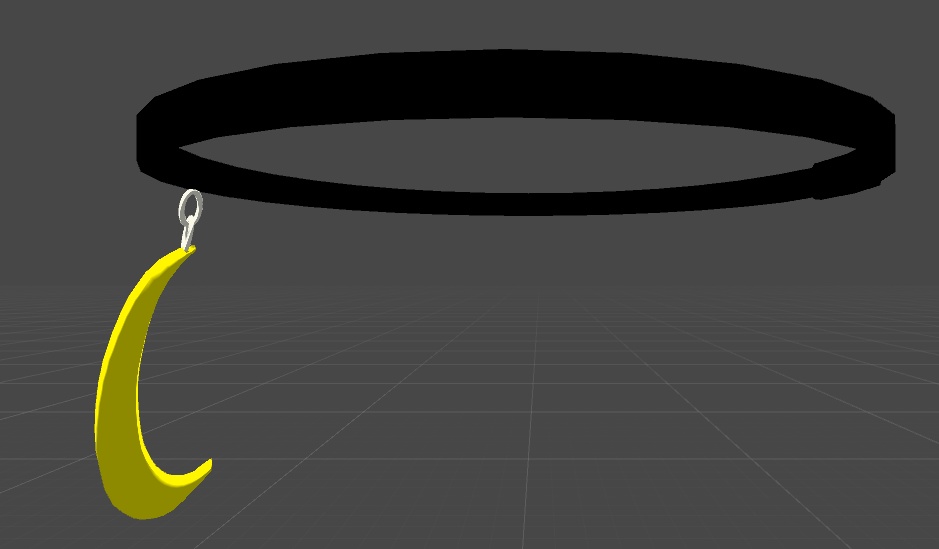 【YK's Atelier】三日月チョーカー