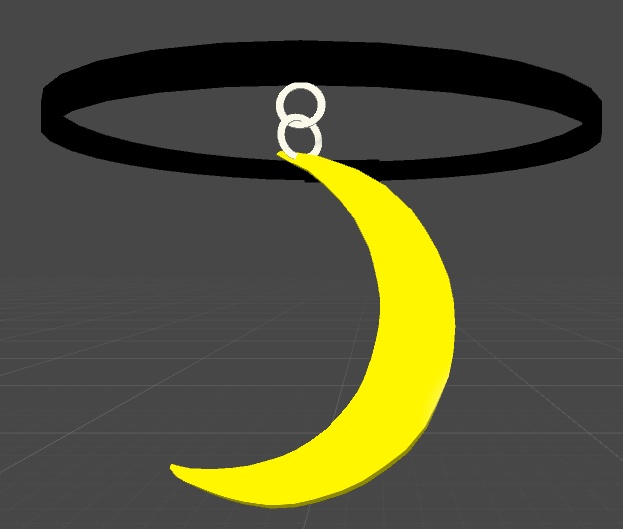 【YK's Atelier】三日月チョーカー