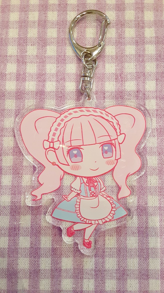 秘密のロリィタちゃんver.平日アクリルキーホルダー