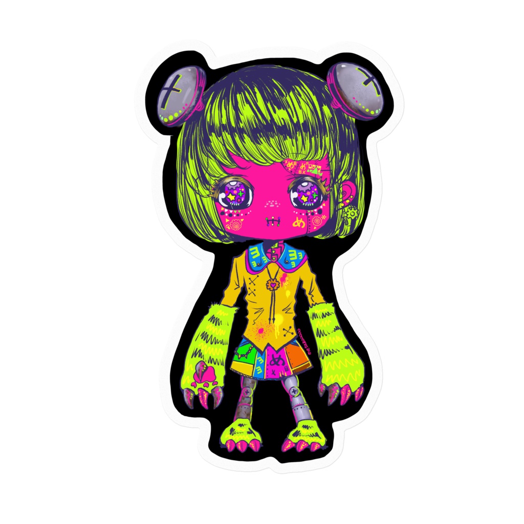 ネジクマちゃん ステッカー