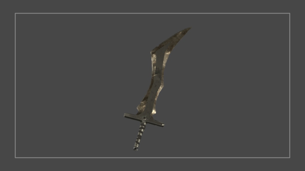 【VRChat想定】Fantasy Sword